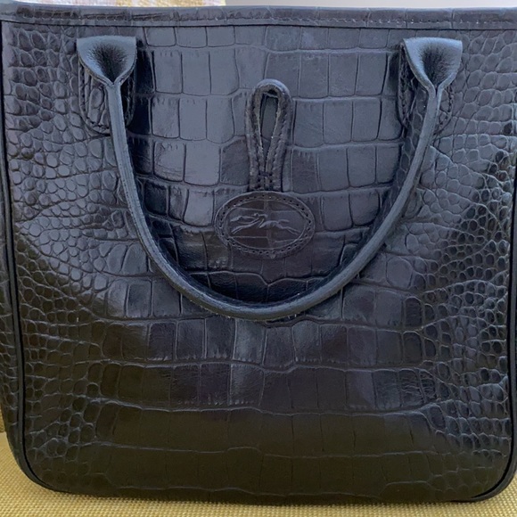 Longchamp Bags.Embossed Crocodile Vintage - Picture 2 of 16